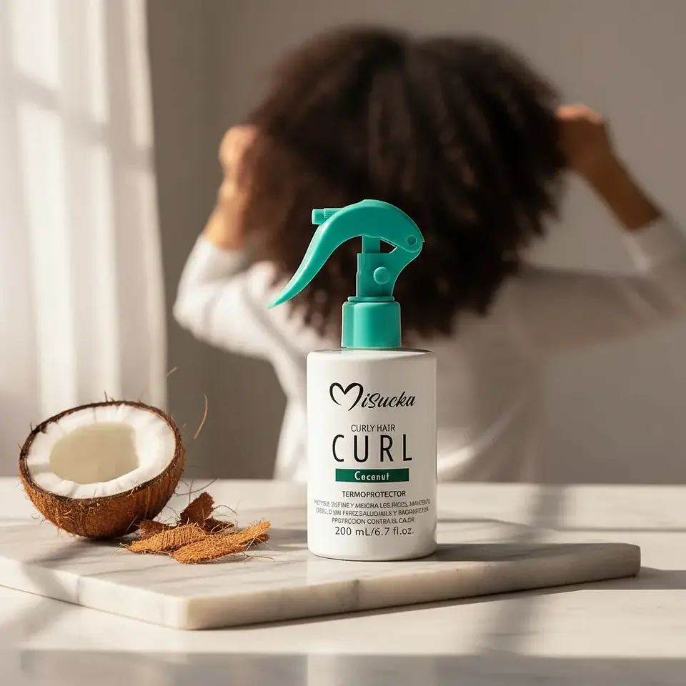 Termoprotector Curly Coconut 200 ml. Misucka 2
