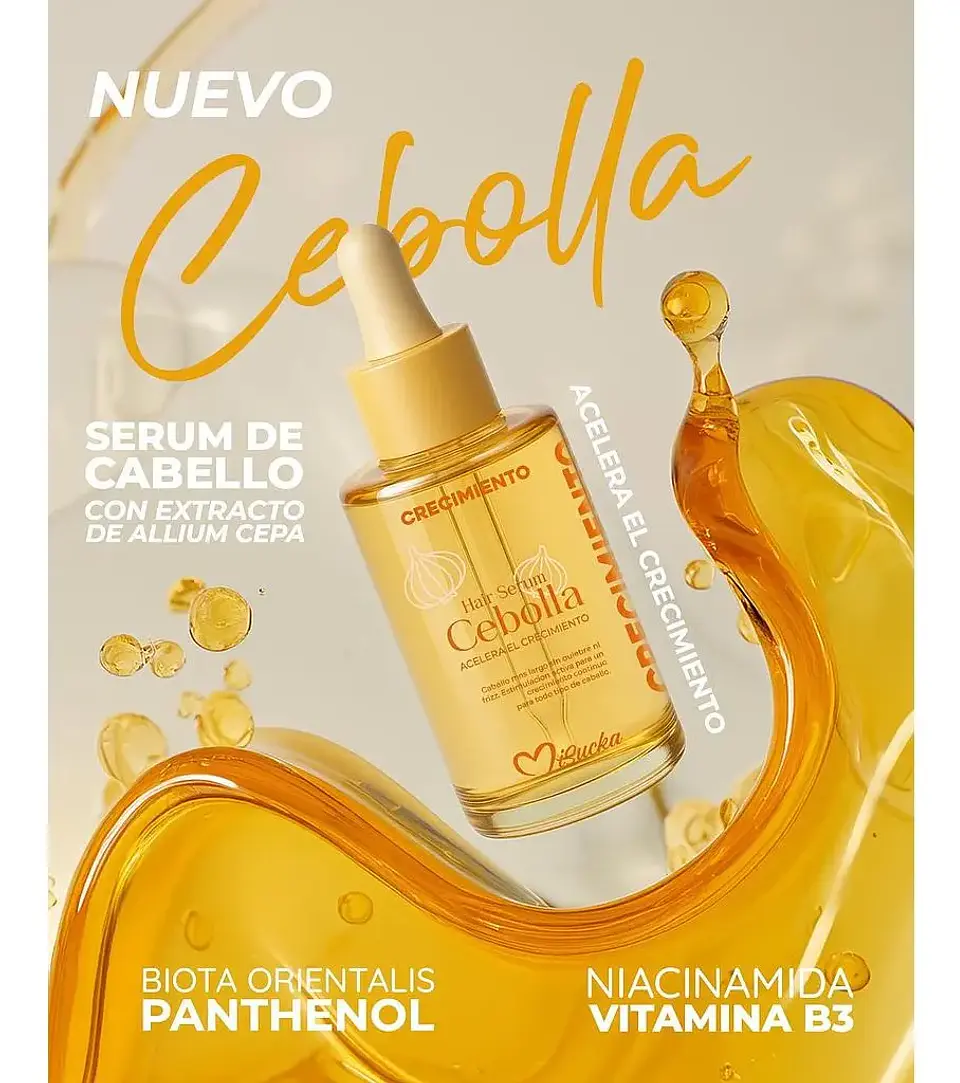 Serum Cebolla 50 ml. (Crecimiento). Misucka 2