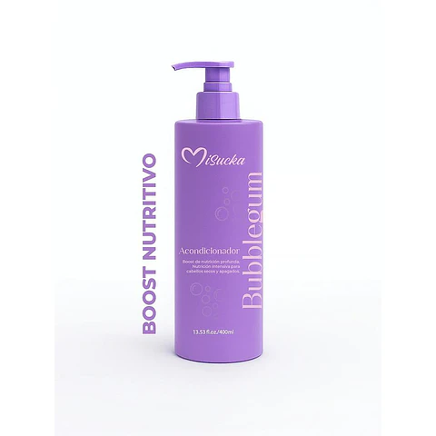 Acondicionador Bubblegum 400 ml. (Boost Nutritivo). Misucka