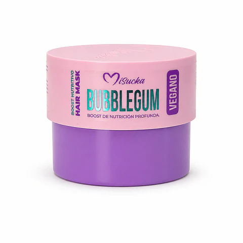 Mascarilla Capilar Bubblegum 200ml.  (Boost Nutritivo). Misucka