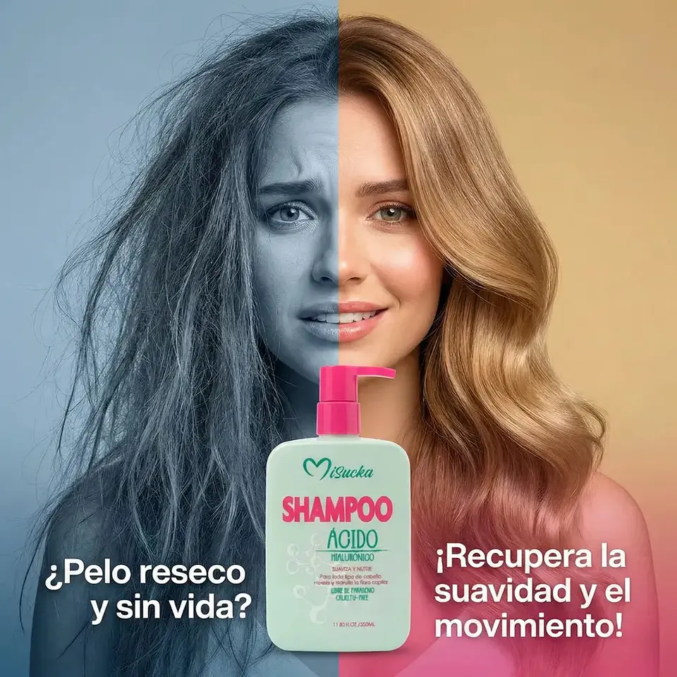 Shampoo Acido Hialuronico 350 ml. Misucka 2