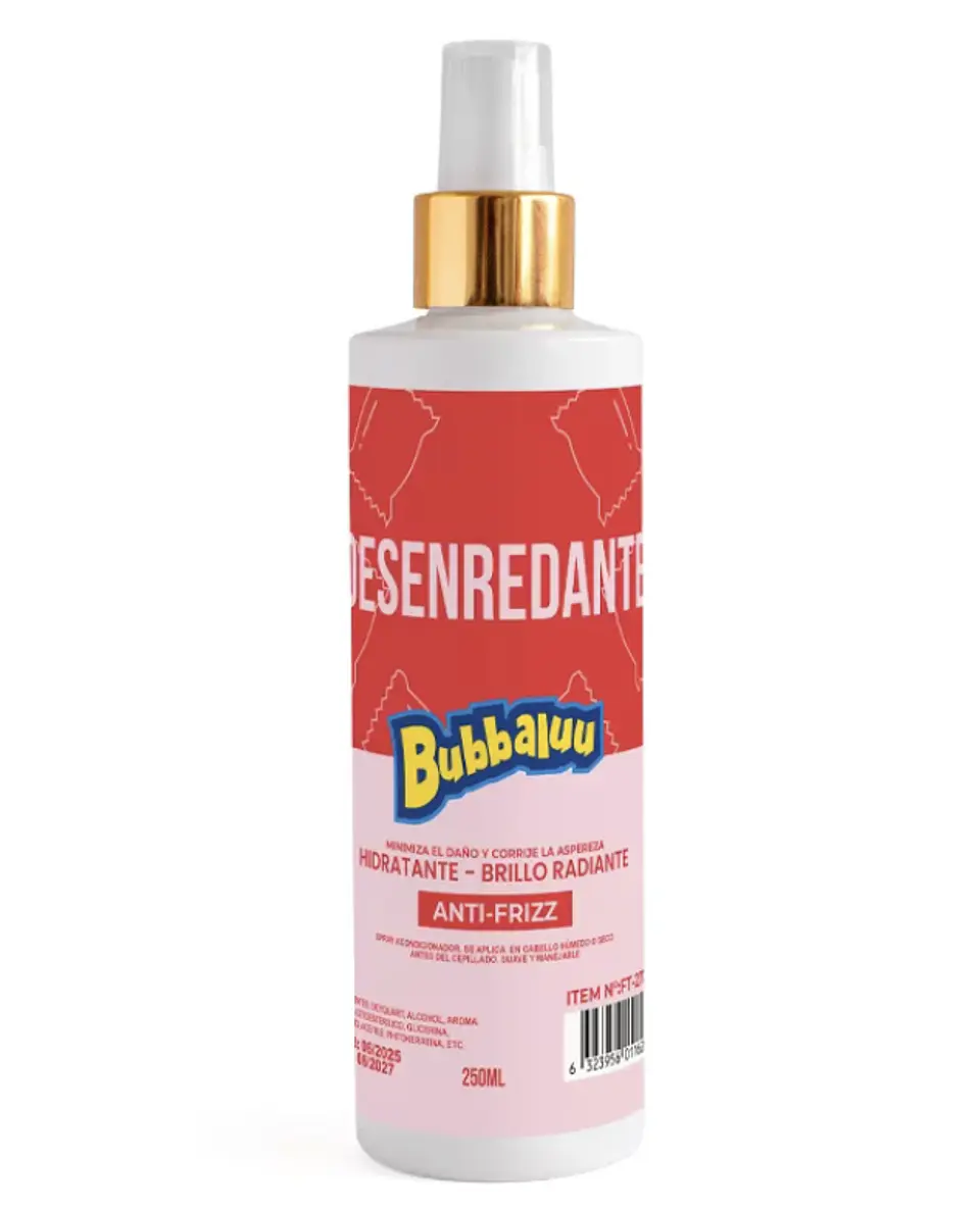 Desenredante 250 ml. Aroma Frutilla. Bubbaluu 1