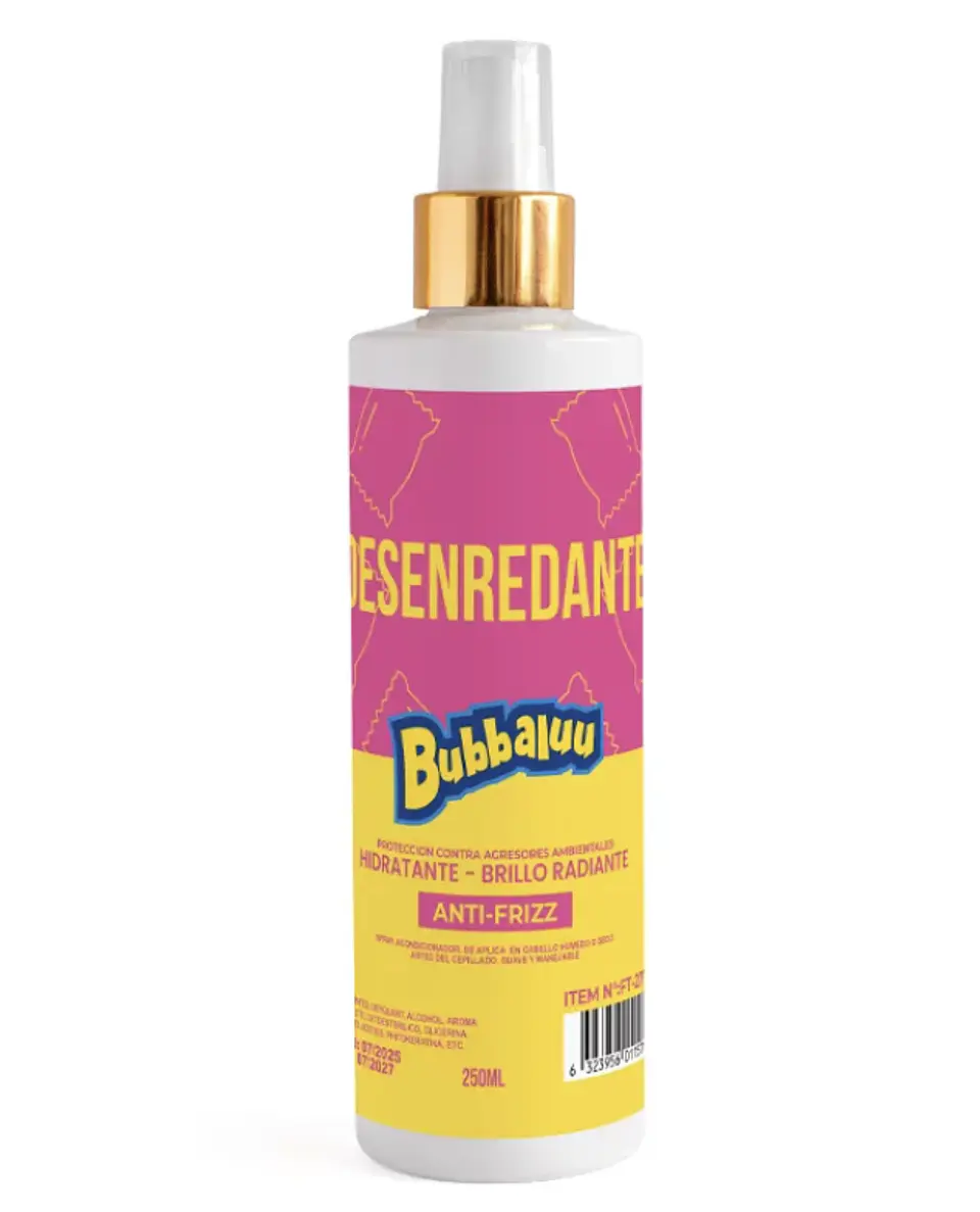 Desenredante 250 ml. Aroma Tutti Frutti. Bubbaluu 1