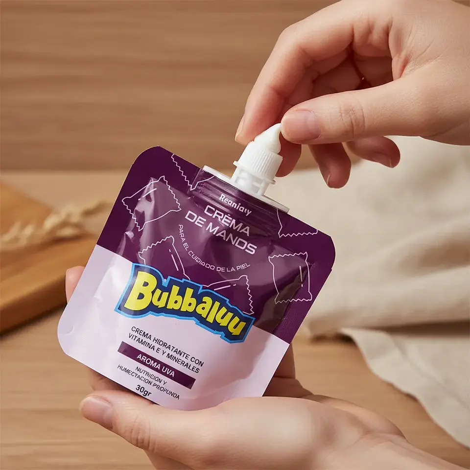 Crema de Manos 30 gr. Aroma Uva. Bubbaluu 3