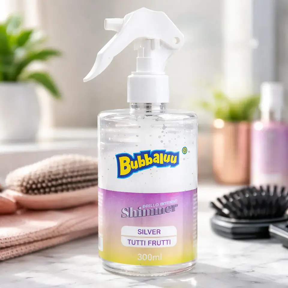 Shimmer Capilar 300 ml. Aroma Tutti Frutti. Bubbaluu 3