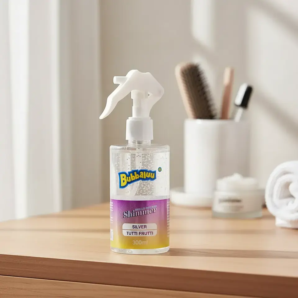 Shimmer Capilar 300 ml. Aroma Tutti Frutti. Bubbaluu 4
