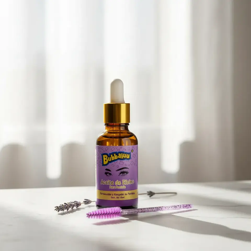 Aceite de Ricino Para Pestañas 30 ml . Bubbaluu 3