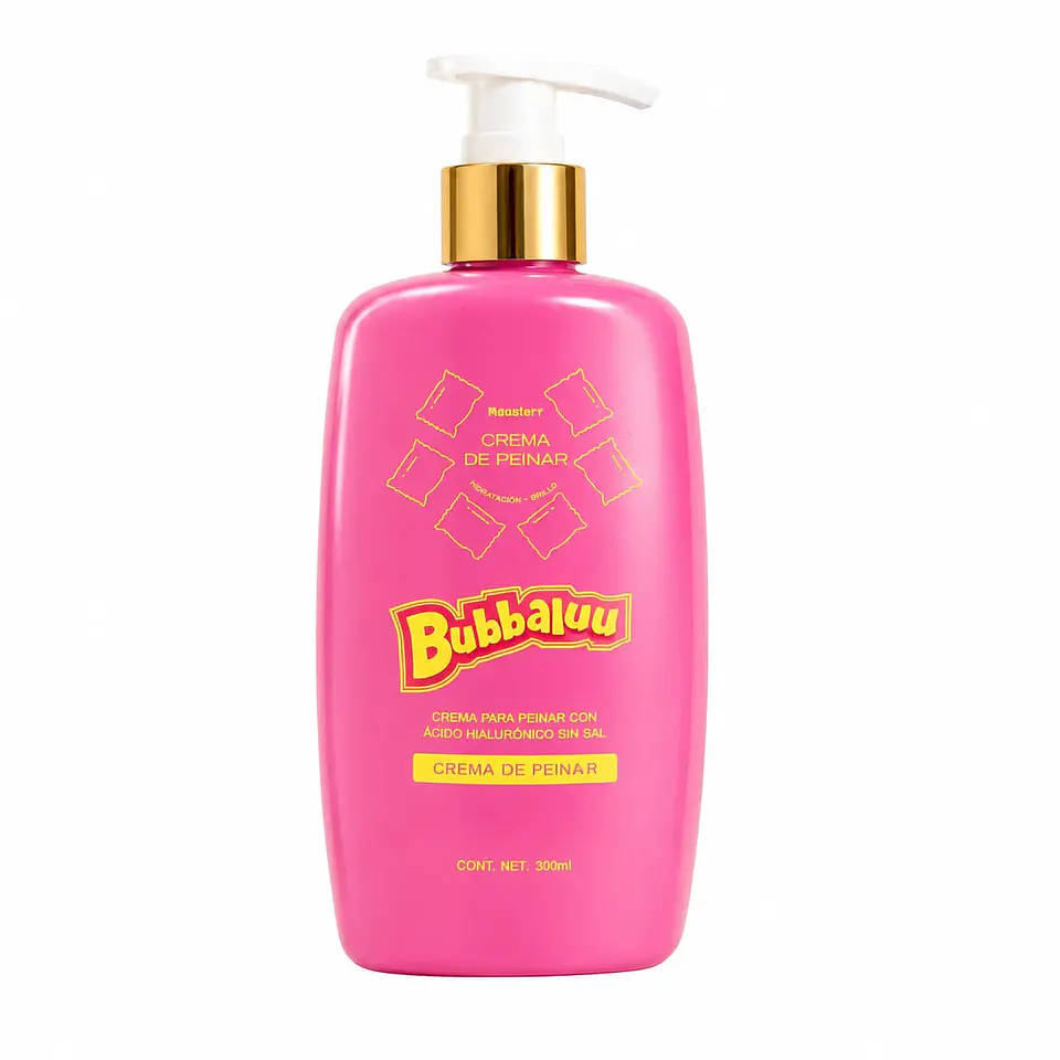 Crema de Peinar para rizos 300 ml. Aroma Tutti Frutti. Bubbaluu 1