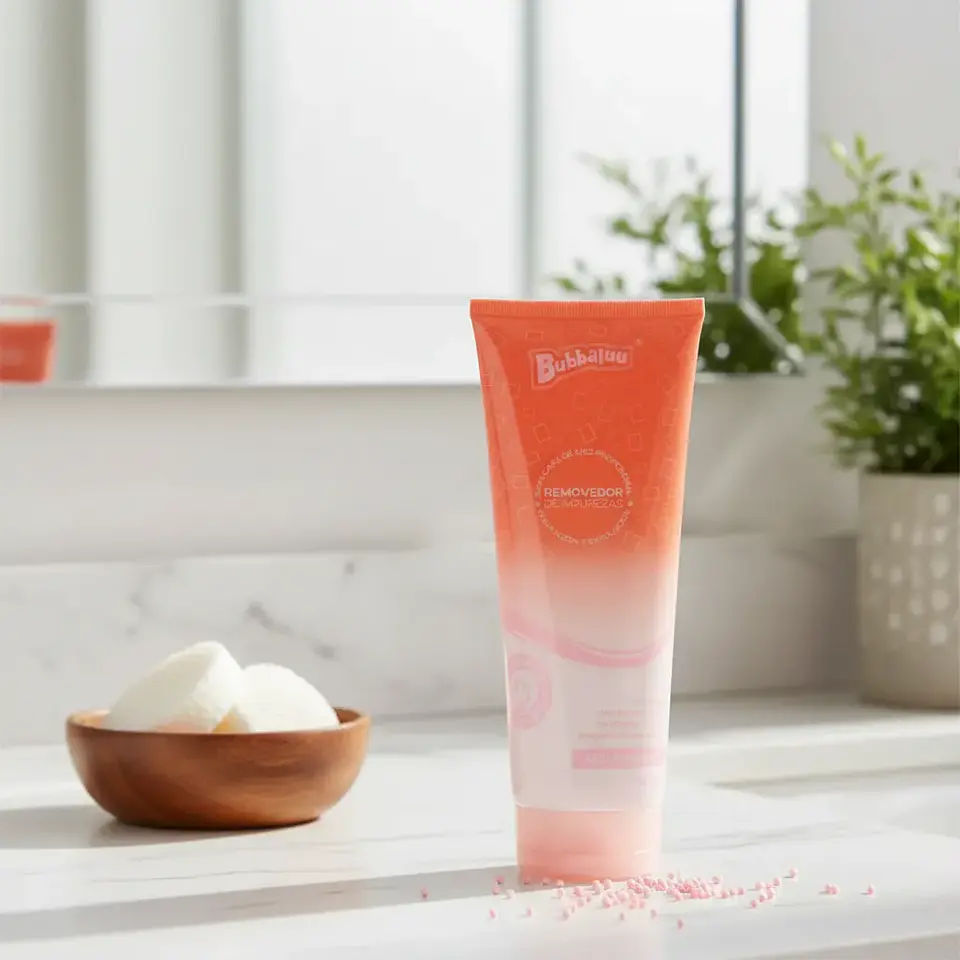 Removedor de Impurezas (Limpiador Facial) 200 ml. Aroma Frutilla. Bubbaluu 2