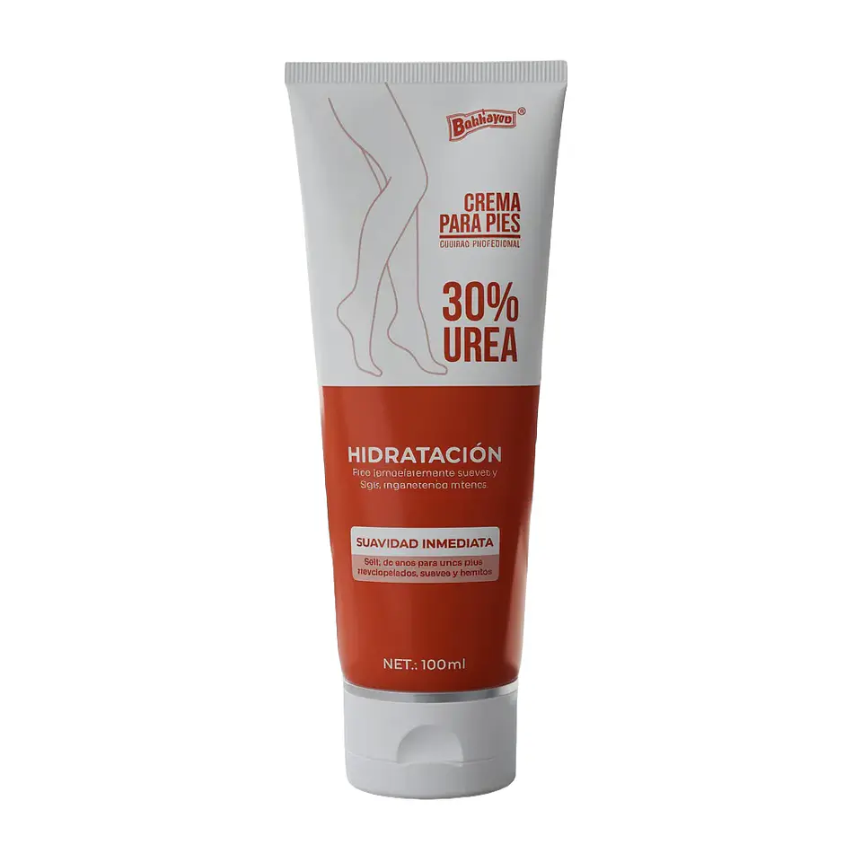 Crema de Urea Para Pies 100 ml. Bubbaluu. 1