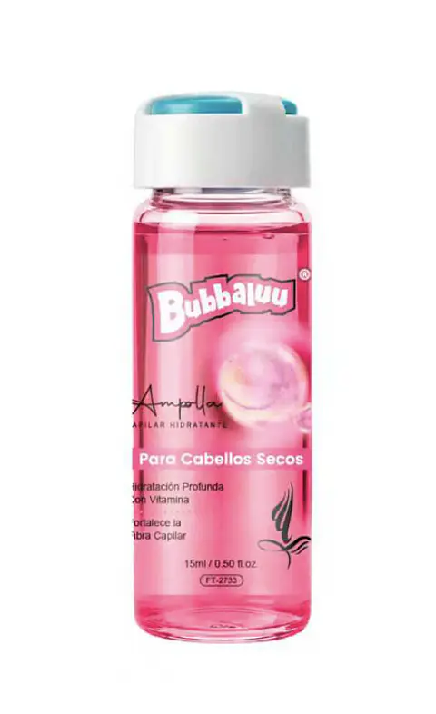 Ampolla Capilar Hidratante 15ml. (Cabellos Secos) Bubbaluu