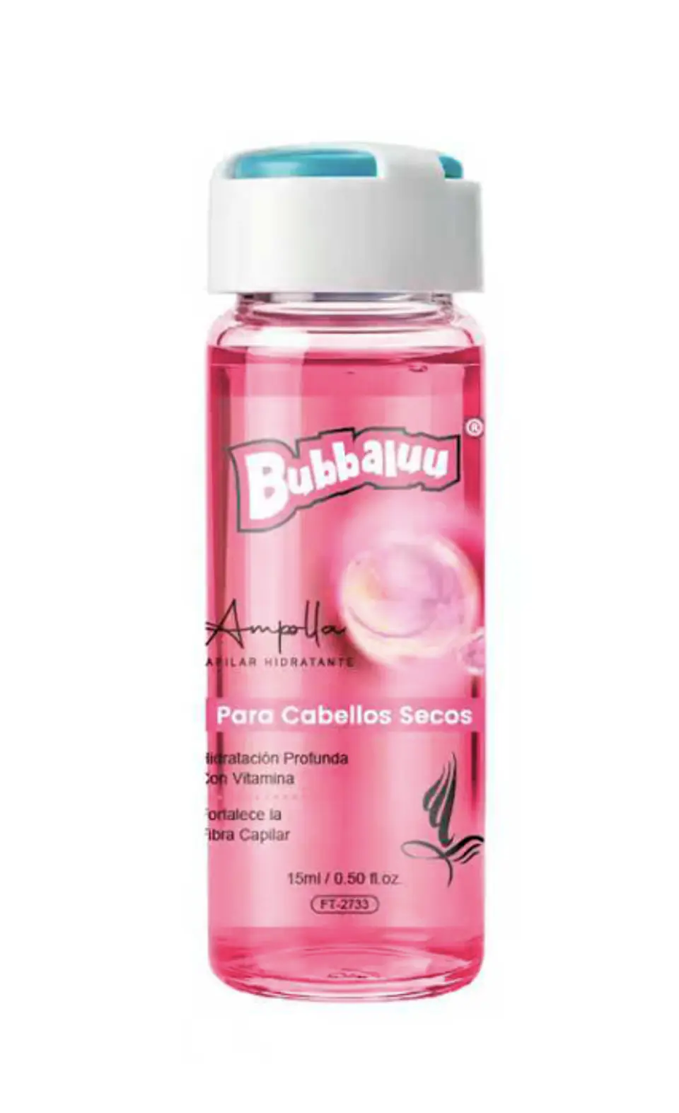 Ampolla Capilar Hidratante 15ml. (Cabellos Secos) Bubbaluu 1