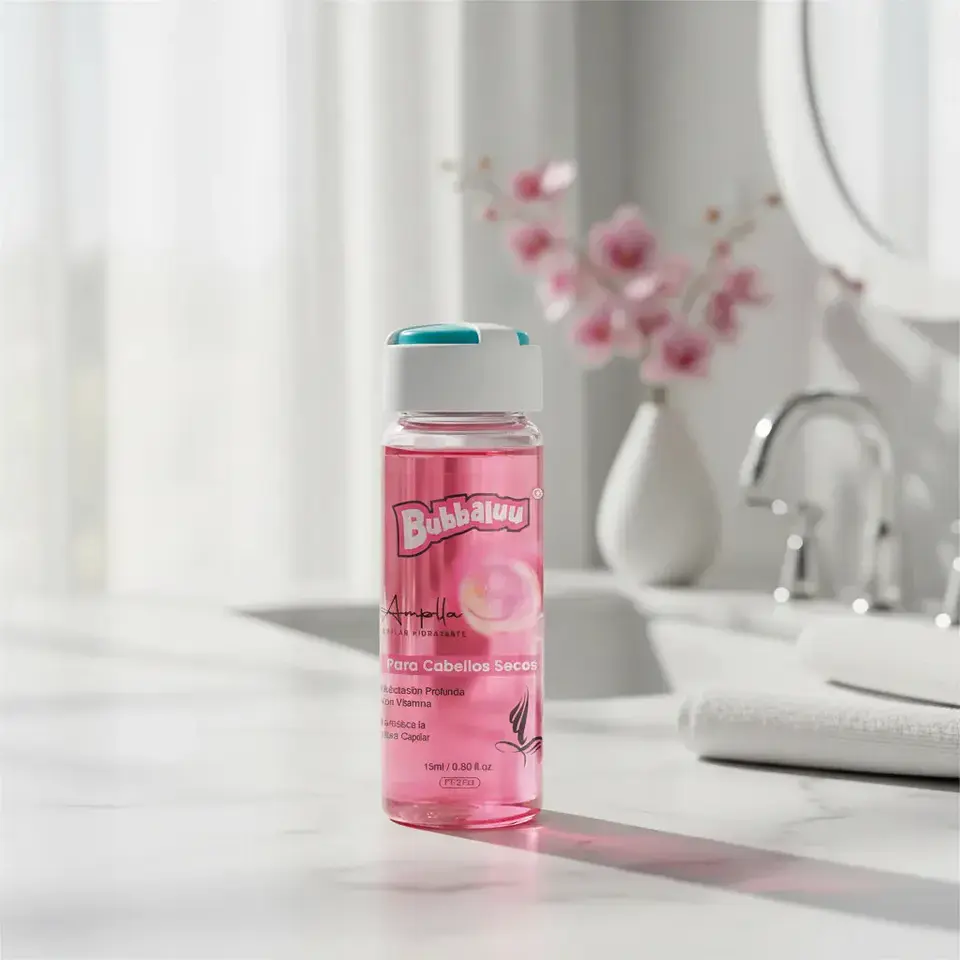 Ampolla Capilar Hidratante 15ml. (Cabellos Secos) Bubbaluu 5