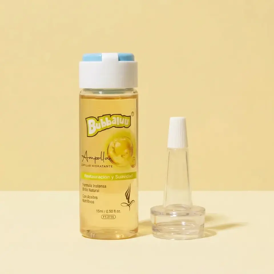Ampolla Capilar Hidratante 15ml. (Restauración y Suavidad) Bubbaluu 7