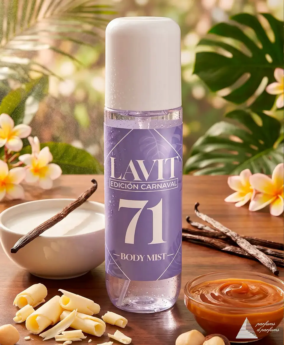 Pack Body Mist Lavit Carnaval , Inspirada en Cheirosa Sol de Janeiro (5 unid) 3