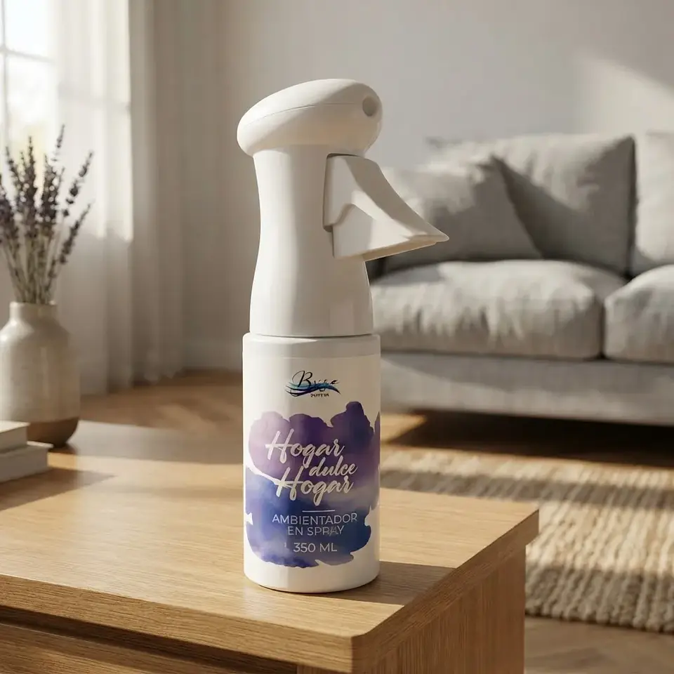 Aromatizante De Ambiente en spray 350 ml.  Aroma Hogar Dulce Hogar. 2