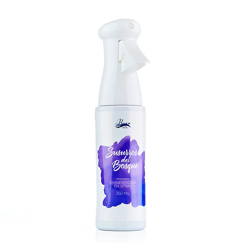 Aromatizante De Ambiente en spray 350 ml. Aroma Susurros del Bosque.