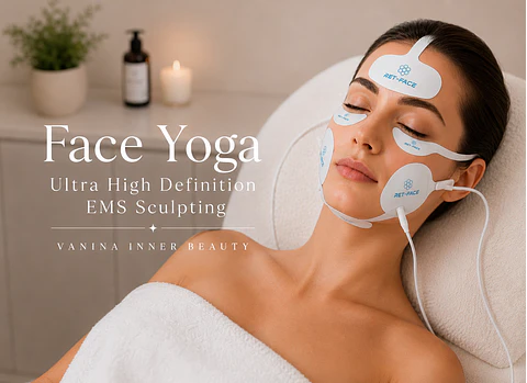 Face Yoga - Ultra High Definition EMS Sculpting - Electromagnetic stimulation