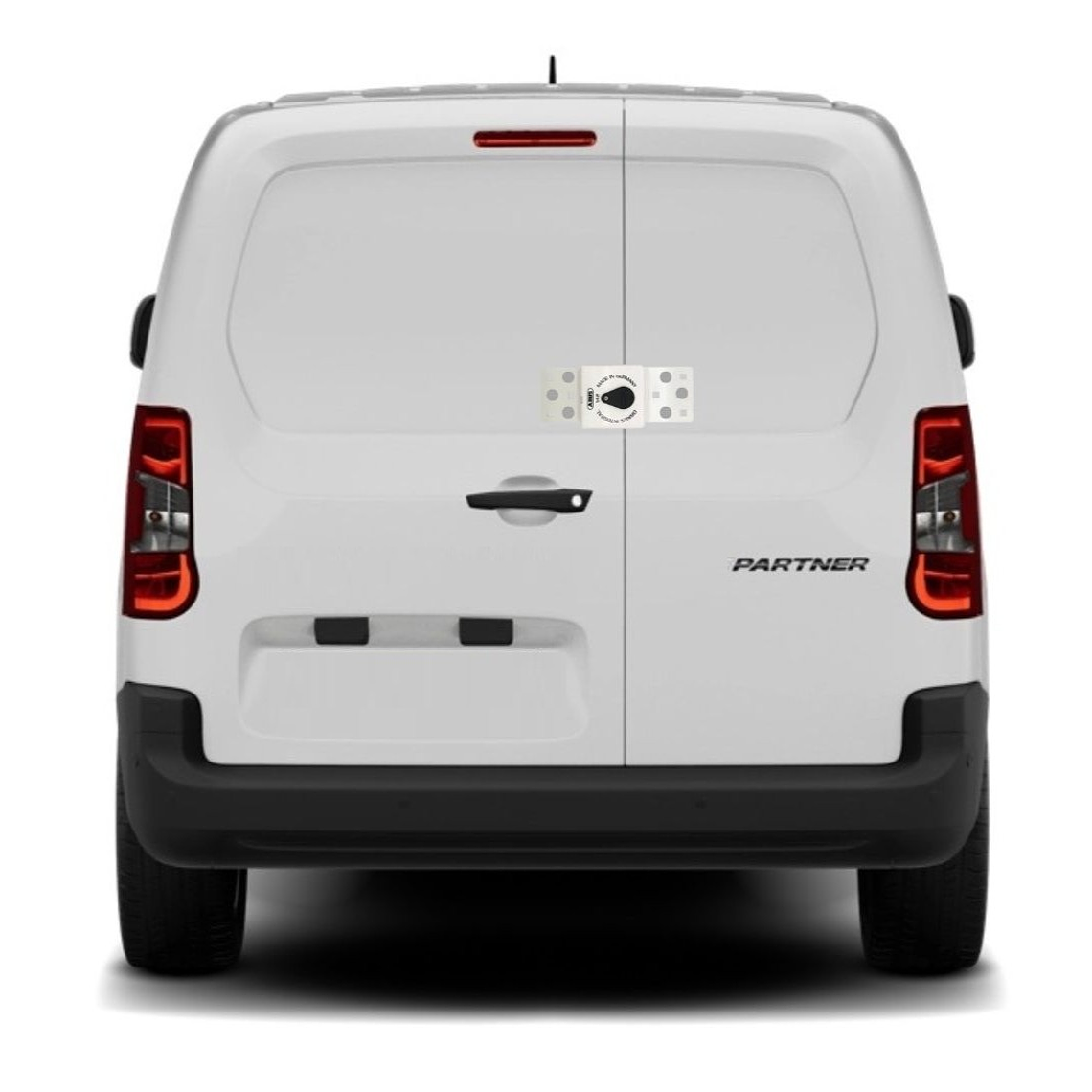 Pack Cerradura Vanlock Abus DI142 Twins 2 puertas 4