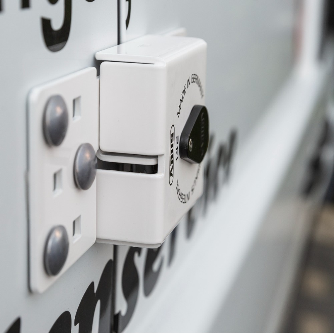 Pack Cerradura Vanlock Abus DI142 Twins 2 puertas 5