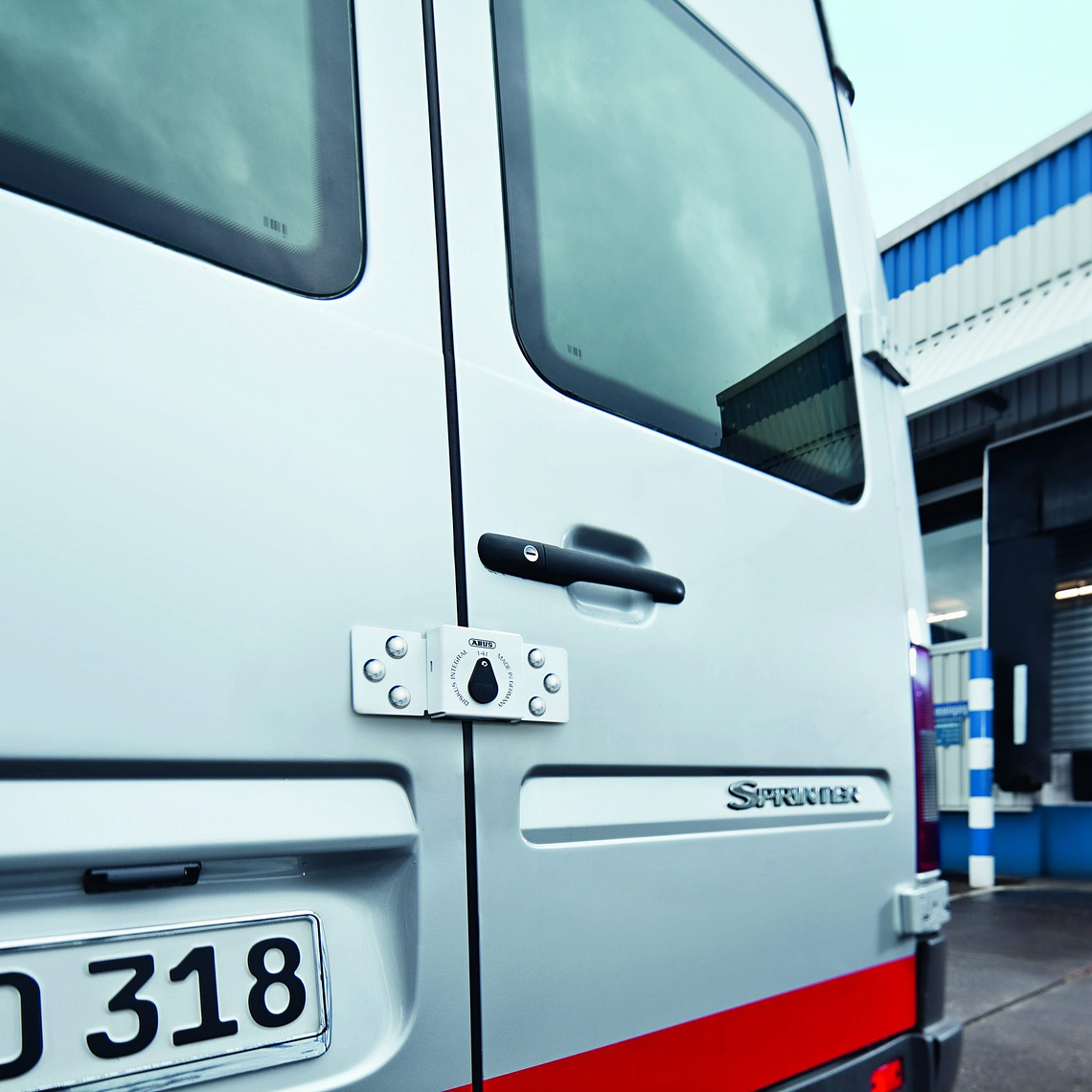 Pack Cerradura Vanlock Abus DI142 Twins 2 puertas 6