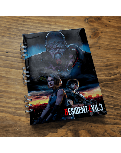 Cuaderno de Resident Evil 3 Remake