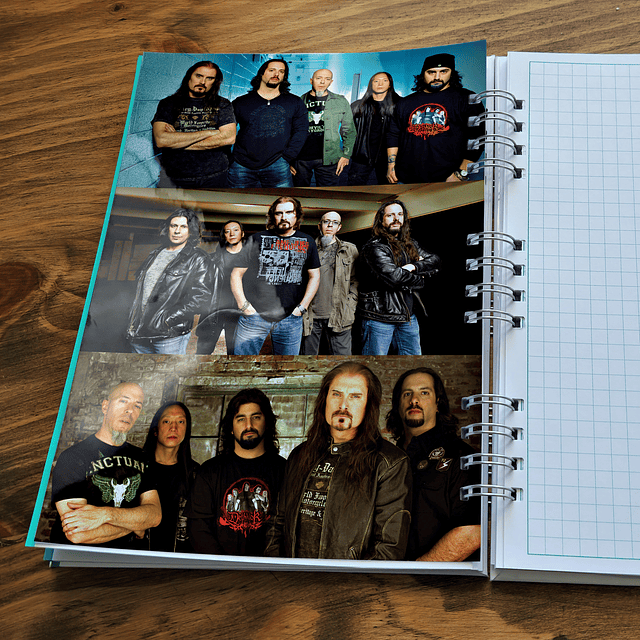 Cuaderno de Dream Theater