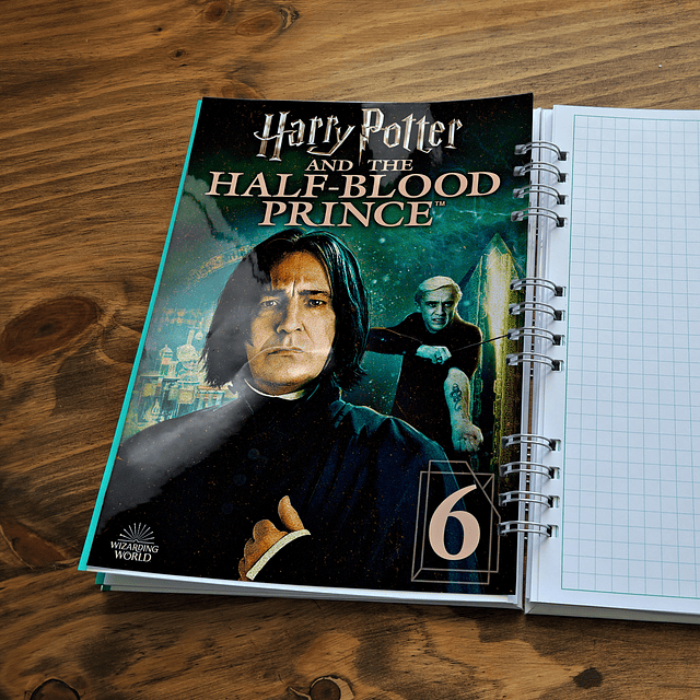 Cuaderno de Harry Potter