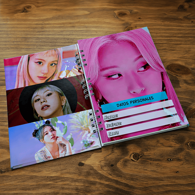 Cuaderno de Chaeyoung (Twice)