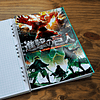 Cuaderno de Attack on Titan