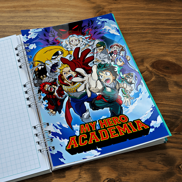 Cuaderno de My Hero Academia