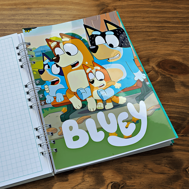 Cuaderno de Bluey