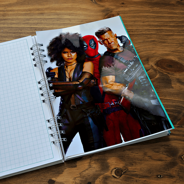 Cuaderno de Deadpool 1-2-3