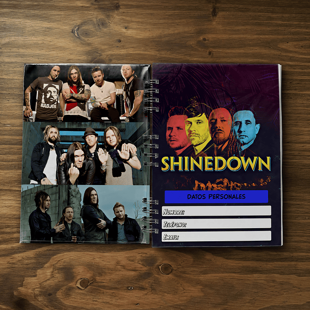 Cuaderno de Shinedown