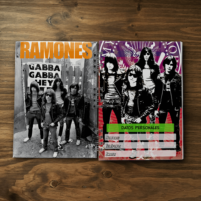 Cuaderno de Ramones