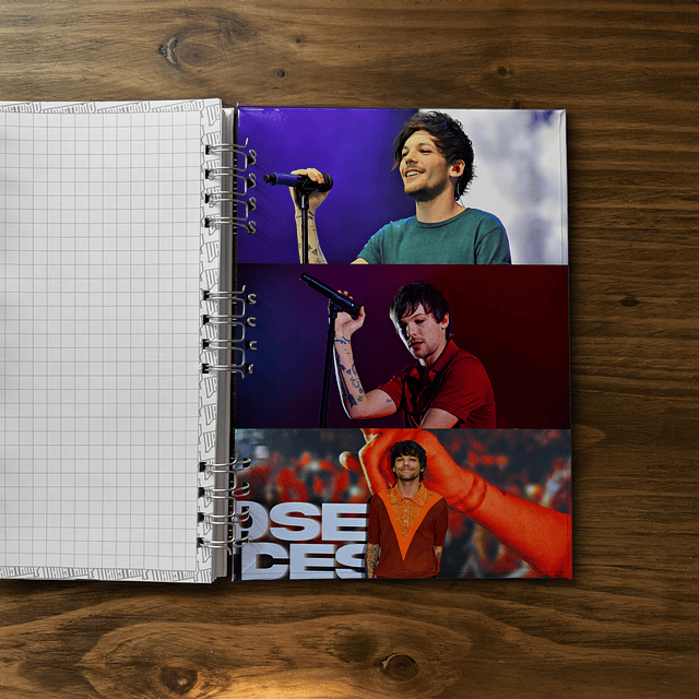 Cuaderno de Louis Tomlinson