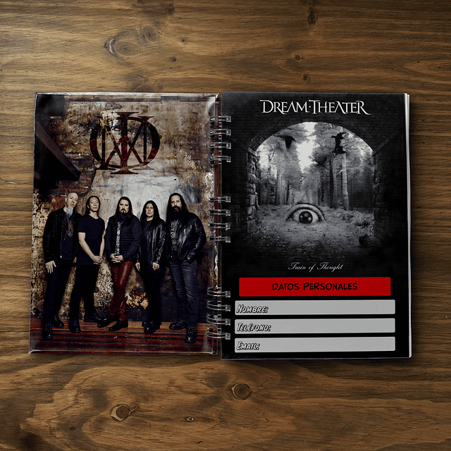 Cuaderno de Dream Theater