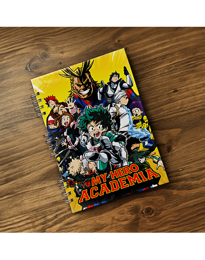 Cuaderno de My Hero Academia