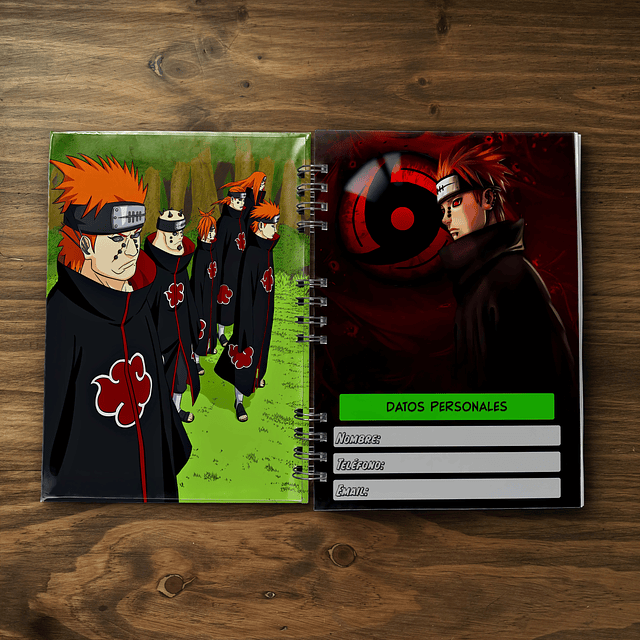 Cuaderno de Akatsuki