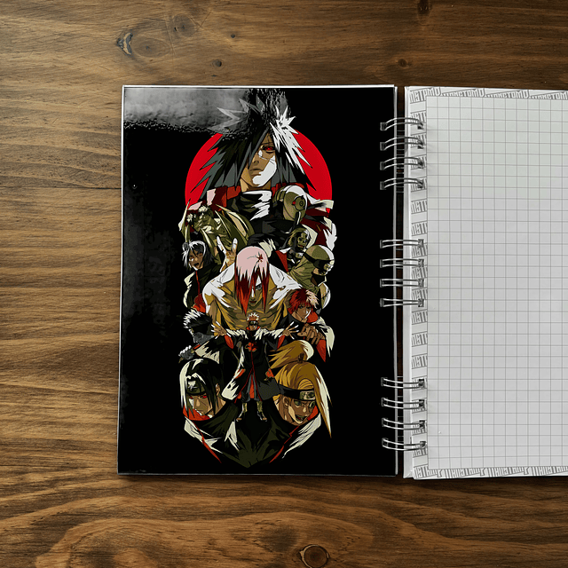 Cuaderno de Akatsuki