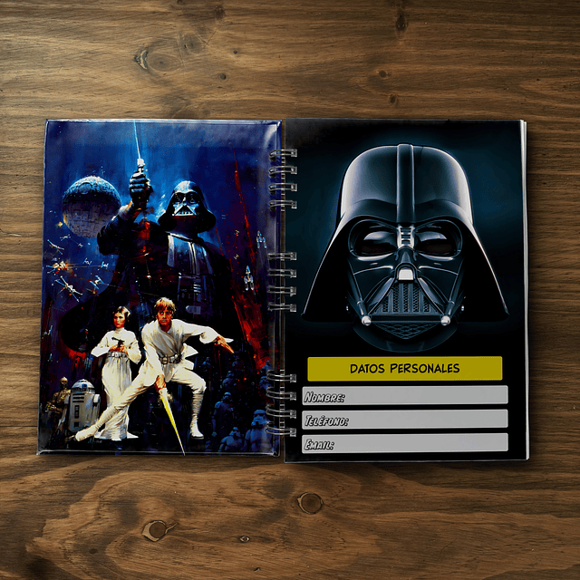 Cuaderno de Star Wars IV-V-VI