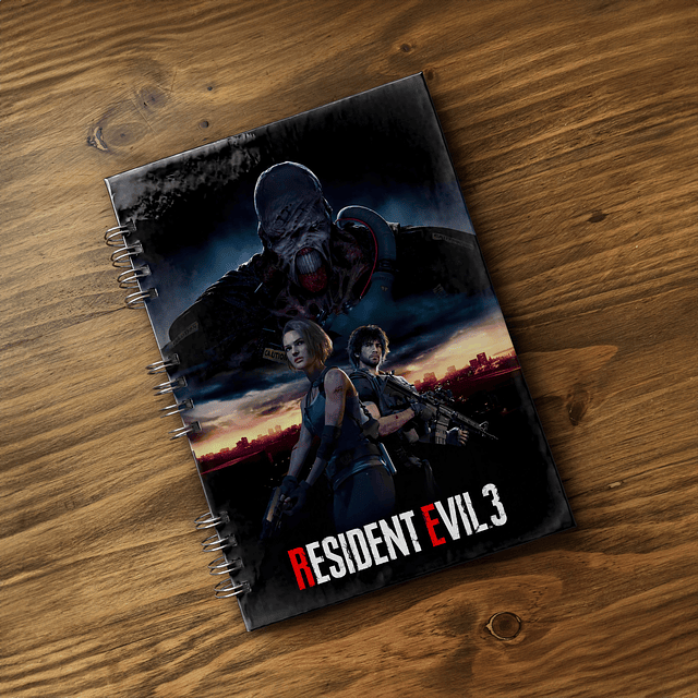 Cuaderno de Resident Evil 3 Remake