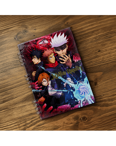 Cuaderno de Jujutsu Kaisen