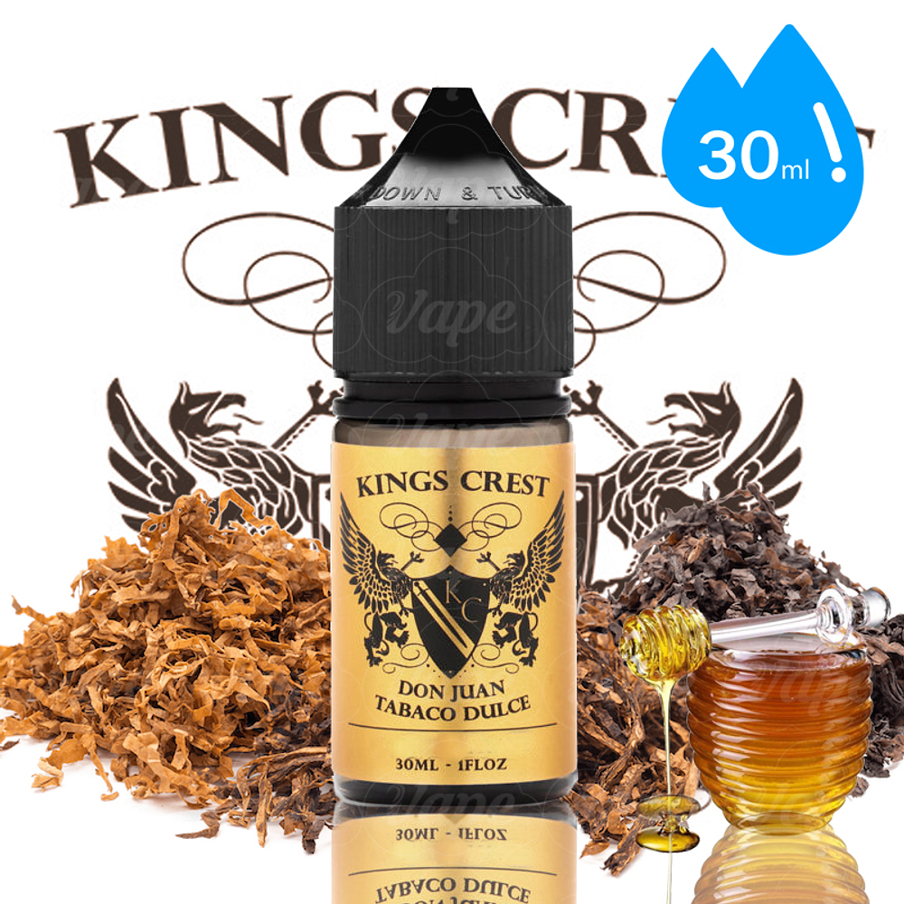 Don Juan Tabaco Dulce - Kings Crest Salt 30ml