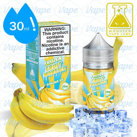 Frozen Fruit Monster Salt 30ml - Banana Ice