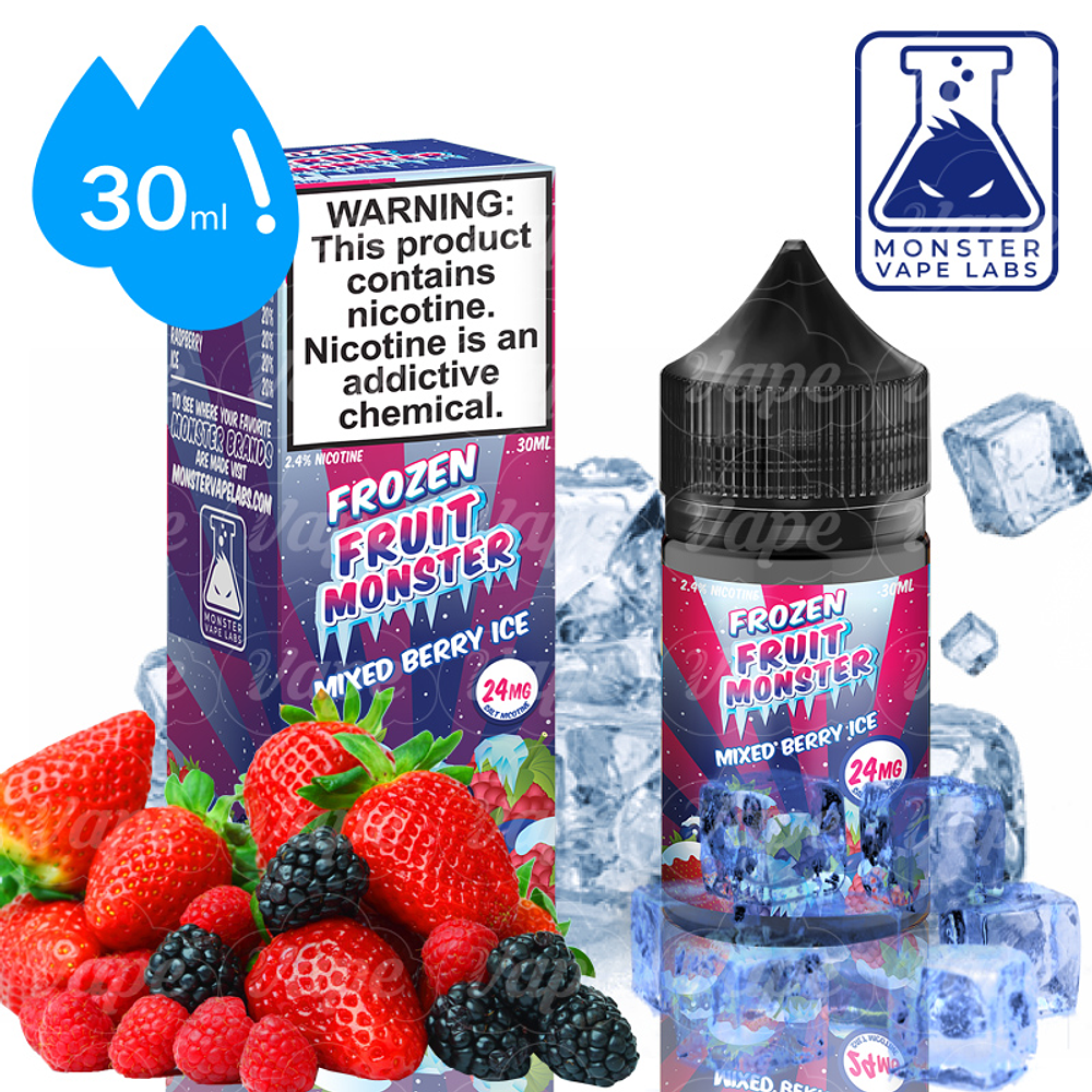 Frozen Fruit Monster Salt 30ml - Mixed Berry Ice