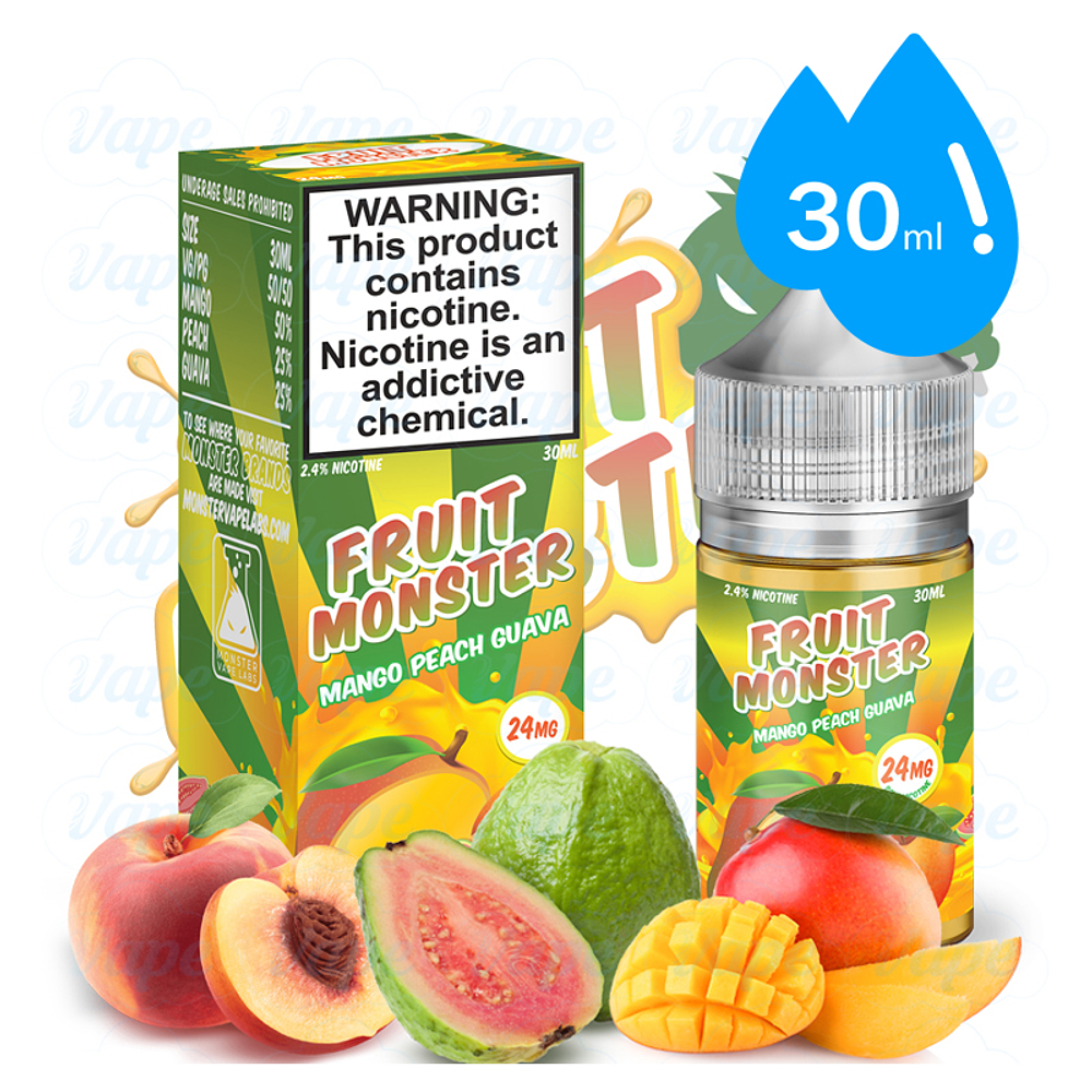 Fruit Monster Salt - Mango Peach Guava 30ml 