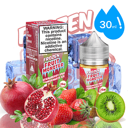 Frozen Fruit Monster Salt - Strawberry Kiwi Pomegranate Ice 30ml