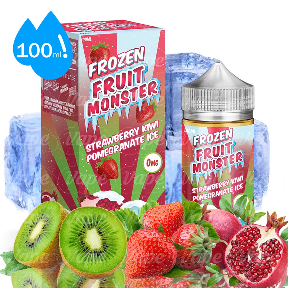 Frozen Fruit Monster - Strawberry Kiwi Pomegranate Shortfill 100ml