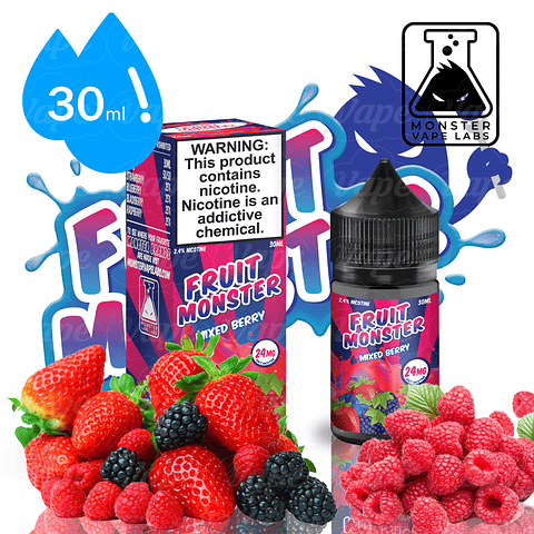 Fruit Monster Salt - Mixed Berry 30ml